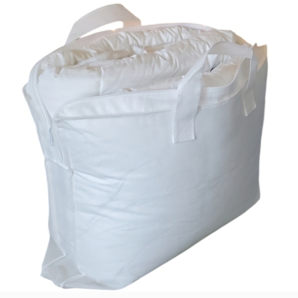 NEW Pottery Barn King Size White Comforter.